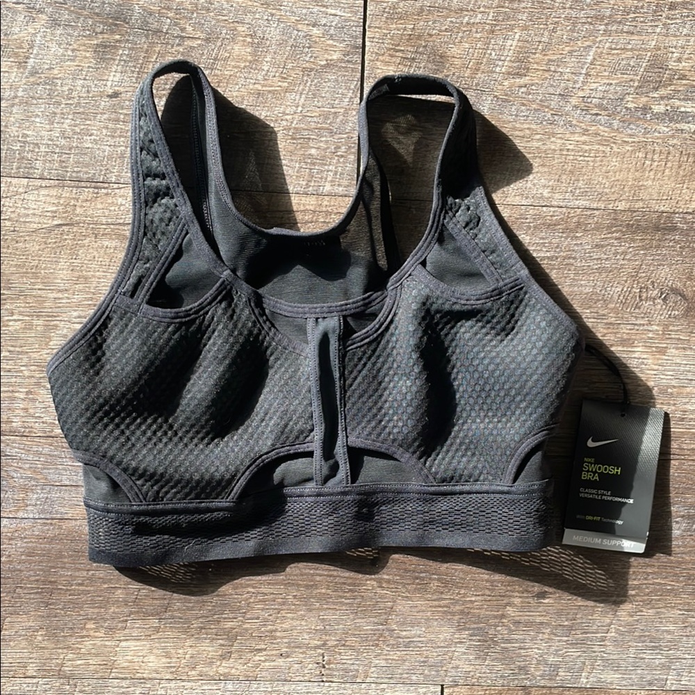 NWT Nike swoosh sports bra